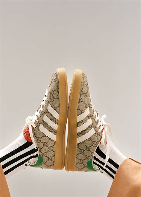 adidasi gucci albi|adidas x gucci latest chapter.